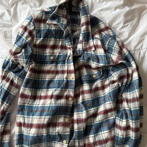 Lucky Brand Multicolor Plaid Casual Shirt